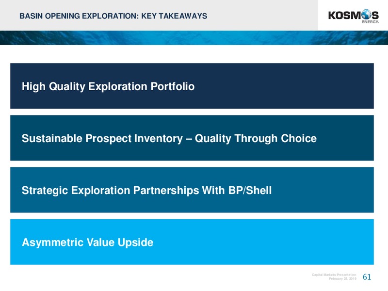 4Q 2018 Earnings Conference – Kosmos Energy – slide 61