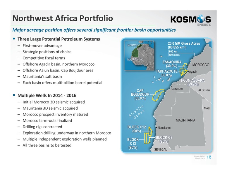 Annual Energy Conference – Kosmos Energy – slide 15