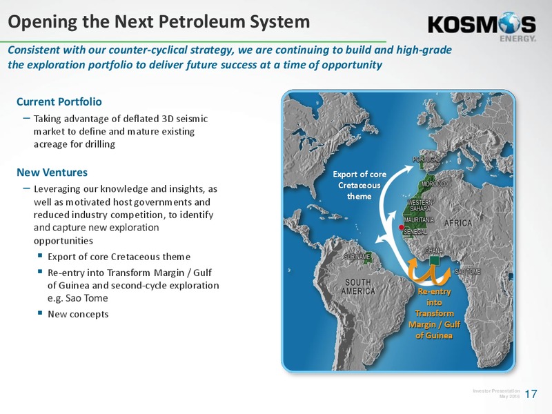 Citi 2016 Global Energy and Utilities Conference – Kosmos Energy – slide 16