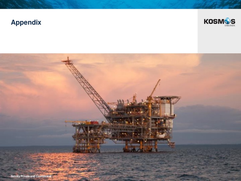 3Q 2019 Earnings Presentation – Kosmos Energy – slide 11