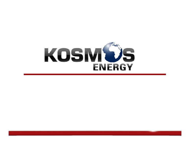 November 2011 Investor Presentation – Kosmos Energy – slide 24