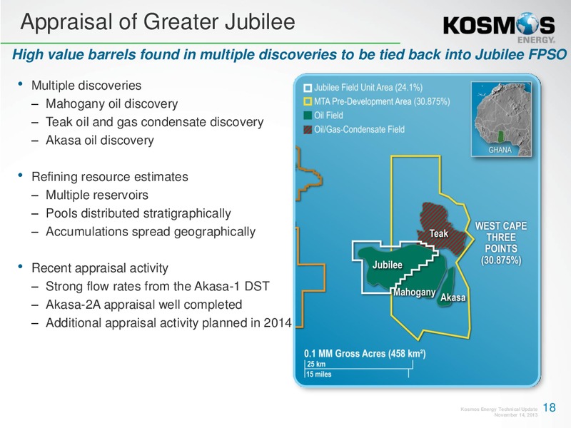 EQUITY Investor Presentation – Kosmos Energy – slide 17