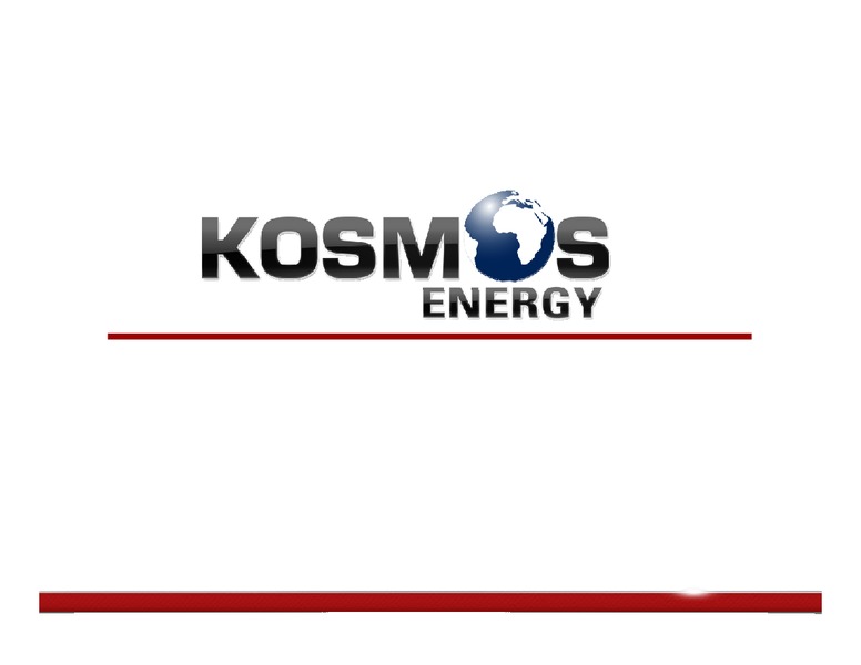 Jefferies Global Energy Conference – Kosmos Energy – slide 17