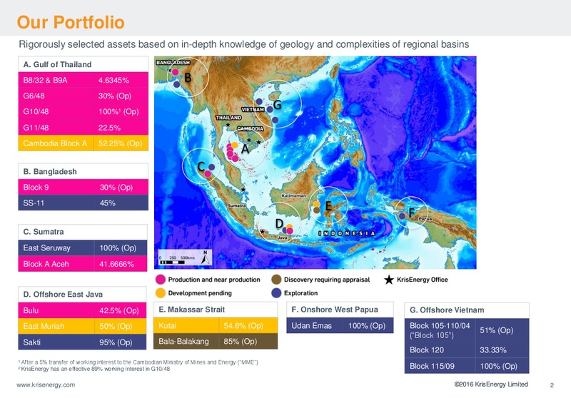 CLSA ASEAN Forum – Krisenergy Ltd. – slide 2