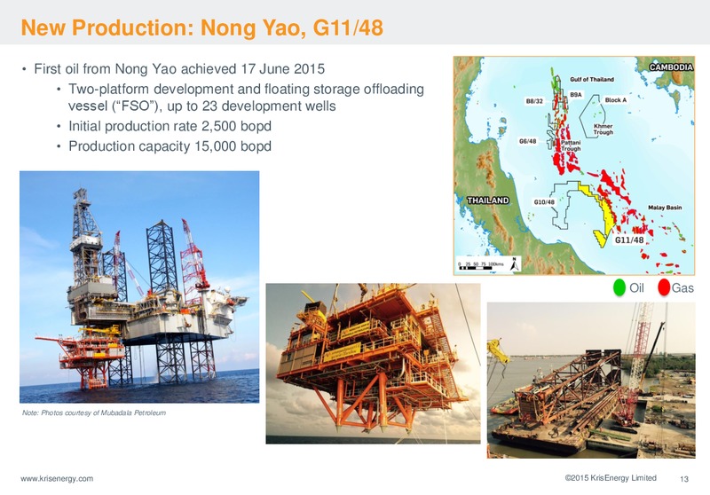 H1 2015 Shareholders Forum – Krisenergy Ltd. – slide 13