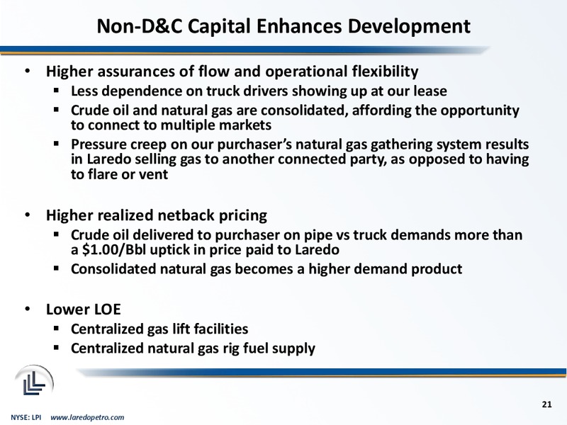 BAML ENERGY AND POWER LEVERAGED FINANCE – Laredo Petroleum Inc. – slide 20