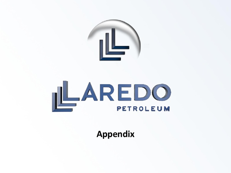Barclays CEO Energy Power Conference – Laredo Petroleum Inc. – slide 23