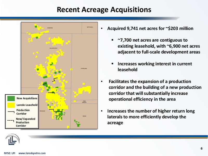 September 2014 Corporate Presentation – Laredo Petroleum Inc. – slide 5