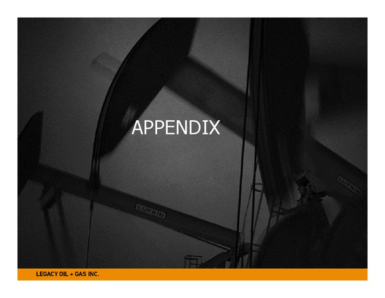 January 2014 Investor Presentation – Legacy Oil + Gas Inc. – slide 36