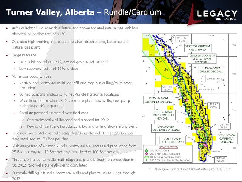 MARCH 2012 CORPORATE PRESENTATION – Legacy Oil + Gas Inc. – slide 10