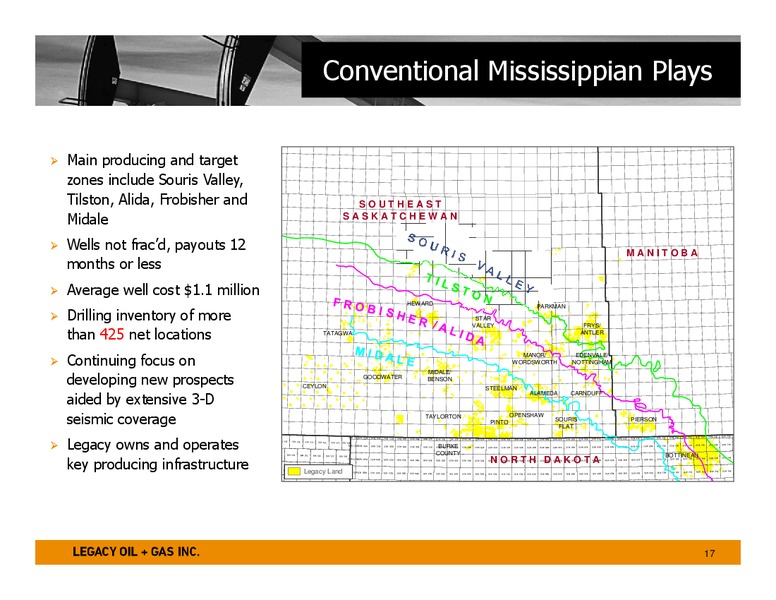 investor Presentation – Legacy Oil + Gas Inc. – slide 16