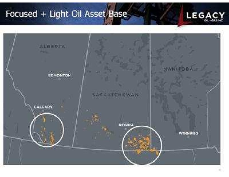 PETERS AND CO LIMITED 2011 NORTH AMERICAN OIL AND GAS CONFERENCE – Legacy Oil + Gas Inc. – slide 4