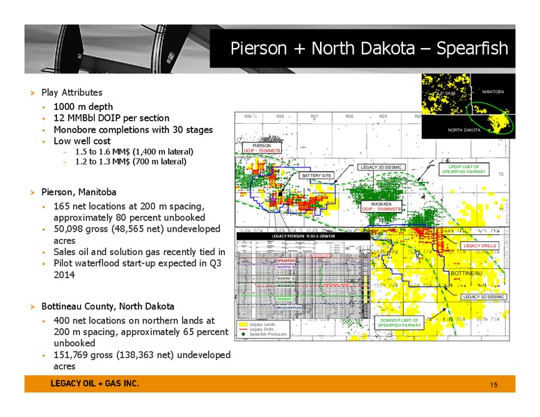 SEPTEMBER 2014 CORPORATE PRESENTATION – Legacy Oil + Gas Inc. – slide 14