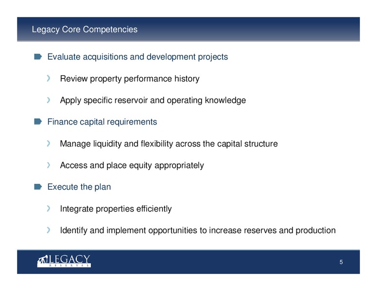 investor presentation – Legacy Reserves Lp – slide 4
