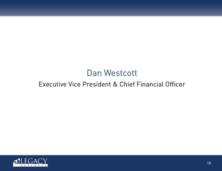 IPAA OGIS NEW YORK – Legacy Reserves Lp – slide 12