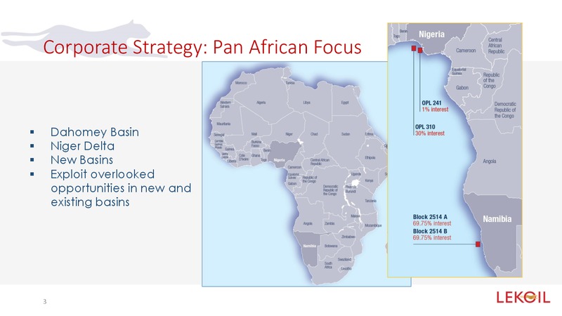 Investor Presentation – Lekoil – slide 3