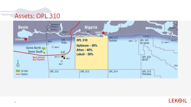 Investor Presentation – Lekoil – slide 6