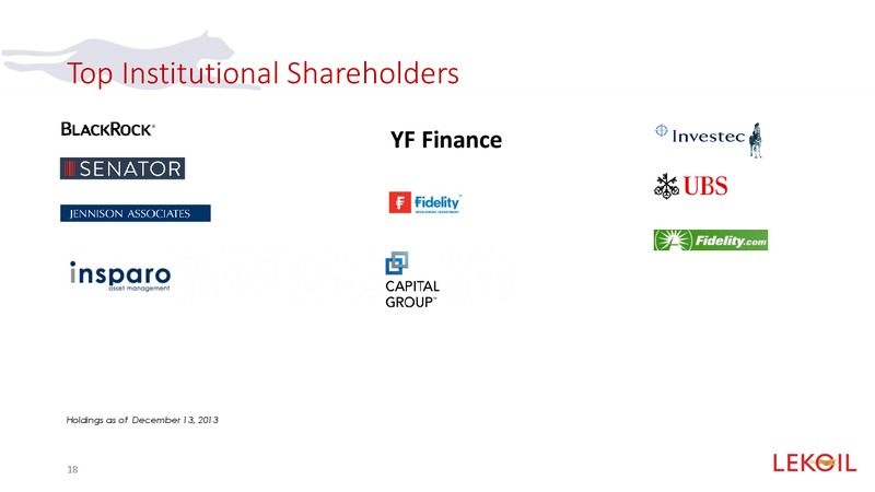 Investor Presentation – Lekoil – slide 18
