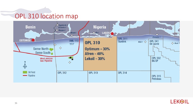 Investor Presentation – Lekoil – slide 15