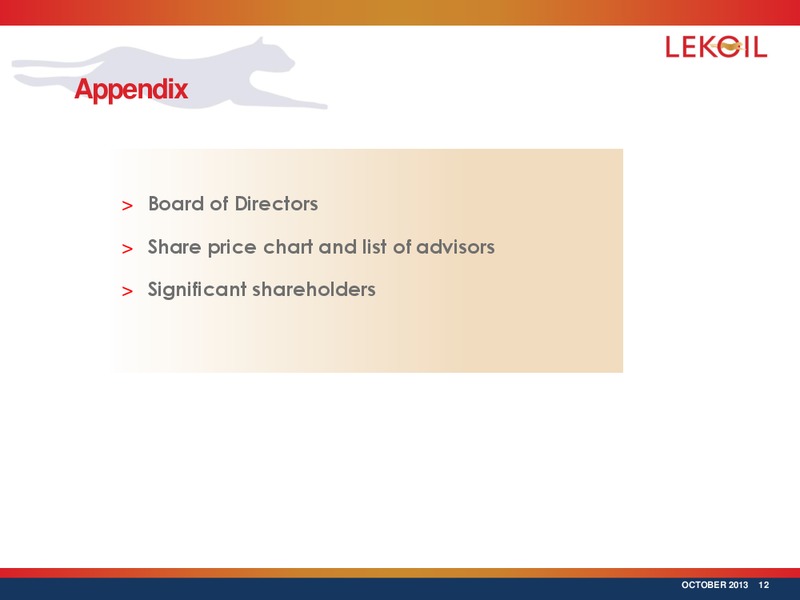 Investor Presentation – Lekoil – slide 11