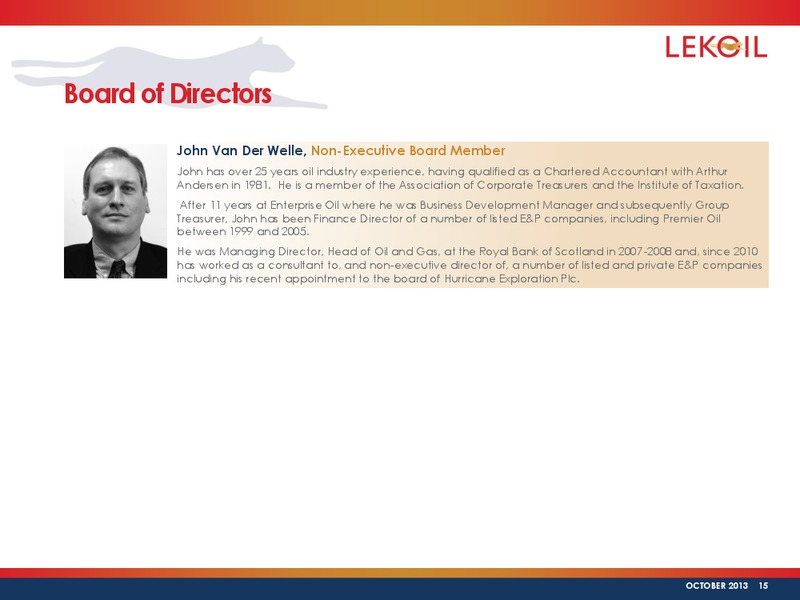 Investor Presentation – Lekoil – slide 14