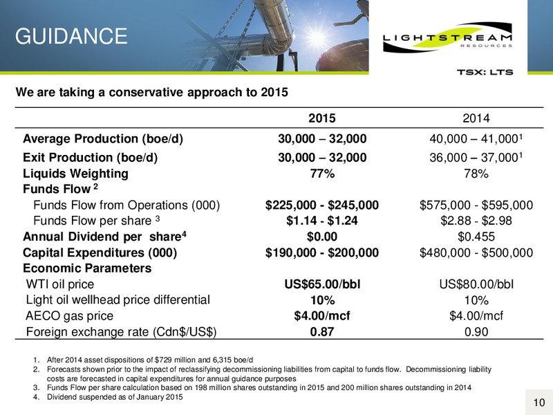 Corporate Presentation – Lightstream Resources Ltd. – slide 9