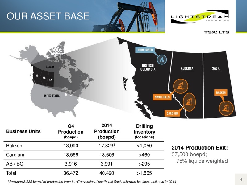 Corporate Presentation – Lightstream Resources Ltd. – slide 3