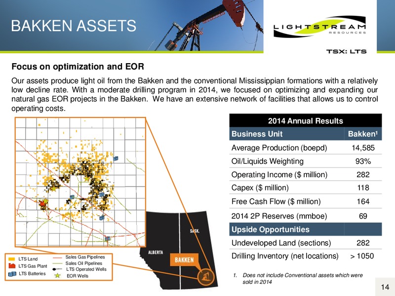 Investor Presentation – Lightstream Resources Ltd. – slide 13