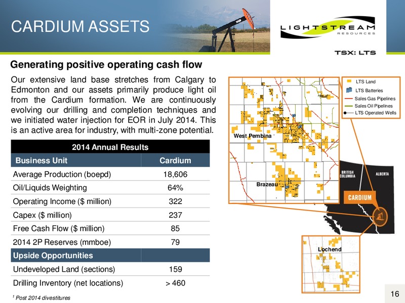 Investor Presentation – Lightstream Resources Ltd. – slide 15
