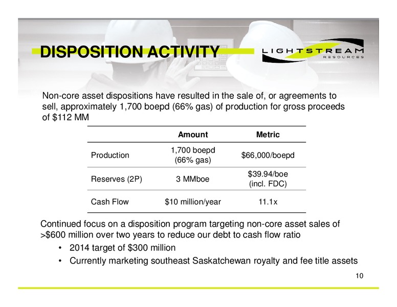 Corporate Presentation – Lightstream Resources Ltd. – slide 9
