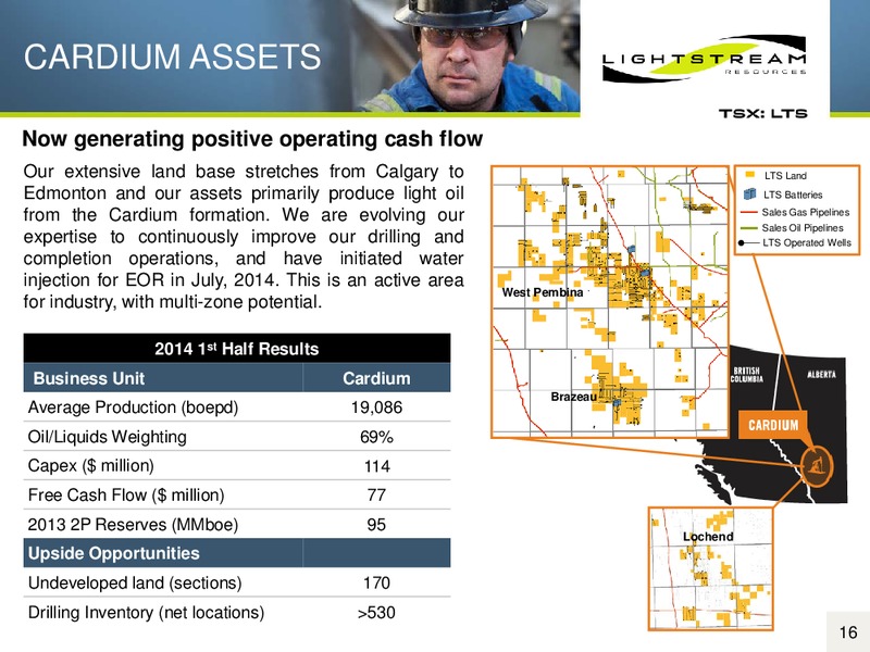 THE ENERCOM OIL & GAS CONFERENCE – Lightstream Resources Ltd. – slide 15