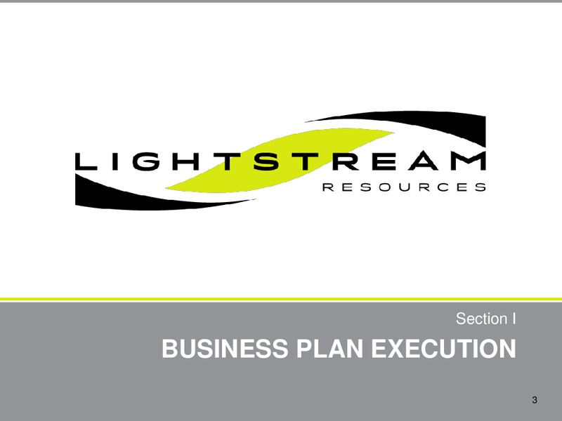 2014 Guidance Presentation – Lightstream Resources Ltd. – slide 2