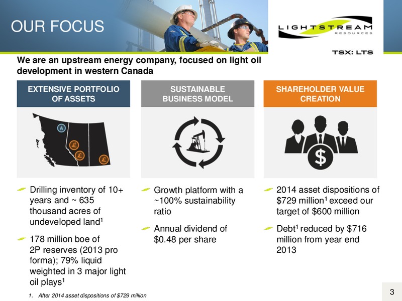 Corporate Presentation – Lightstream Resources Ltd. – slide 2