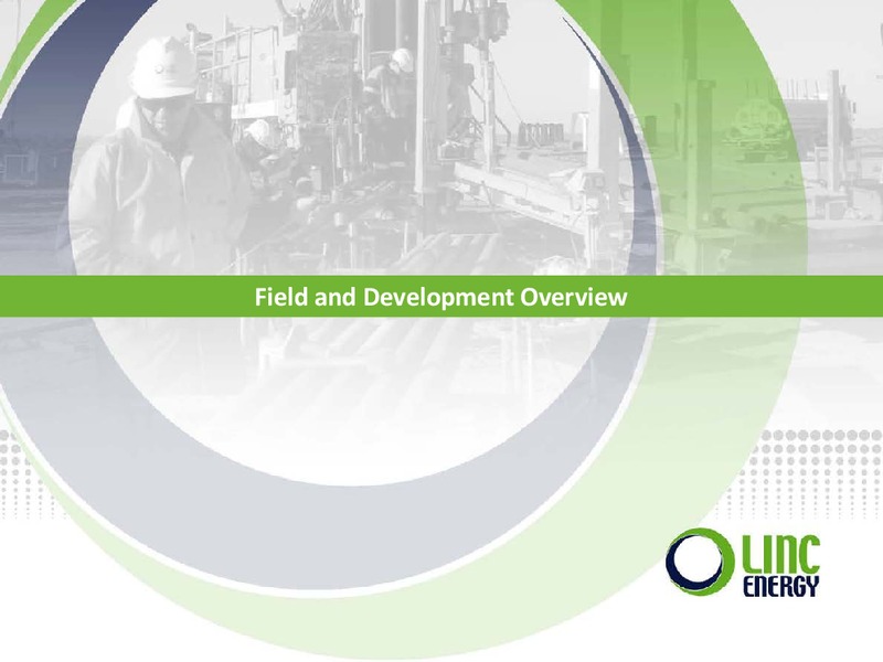 US Oil & Gas Update Presentation – Linc Energy Ltd. – slide 7