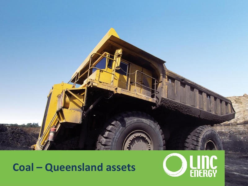 ANNUAL GENERAL MEETING – Linc Energy Ltd. – slide 31