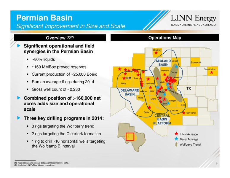 Raymond James Institutional Investors Conference – Linn Energy, Llc – slide 8