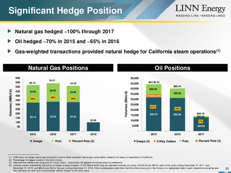 SCOTIA HOWARD WEIL ENERGY CONFERENCE – Linn Energy, Llc – slide 19