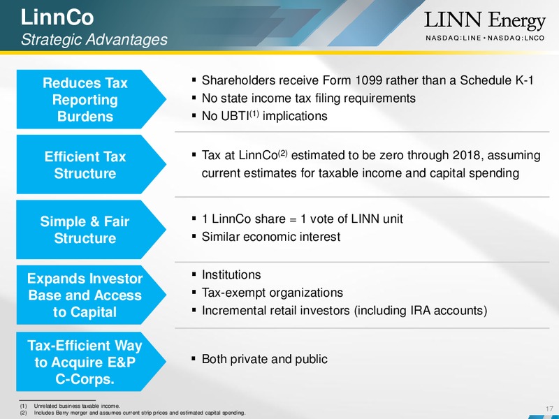 IPAAS OGIS NEW YORK – Linn Energy, Llc – slide 16