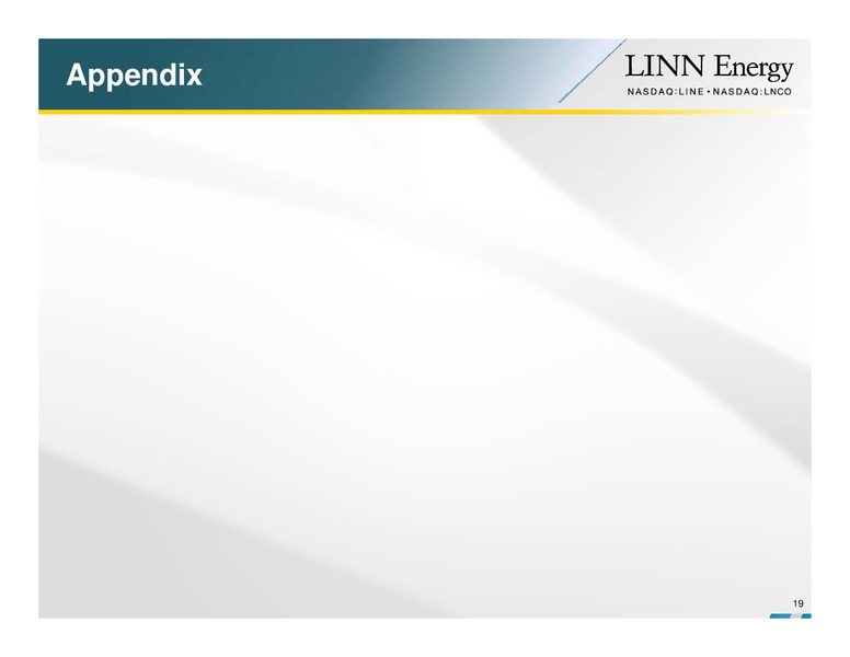 IPAA PRESENTATION – Linn Energy, Llc – slide 18