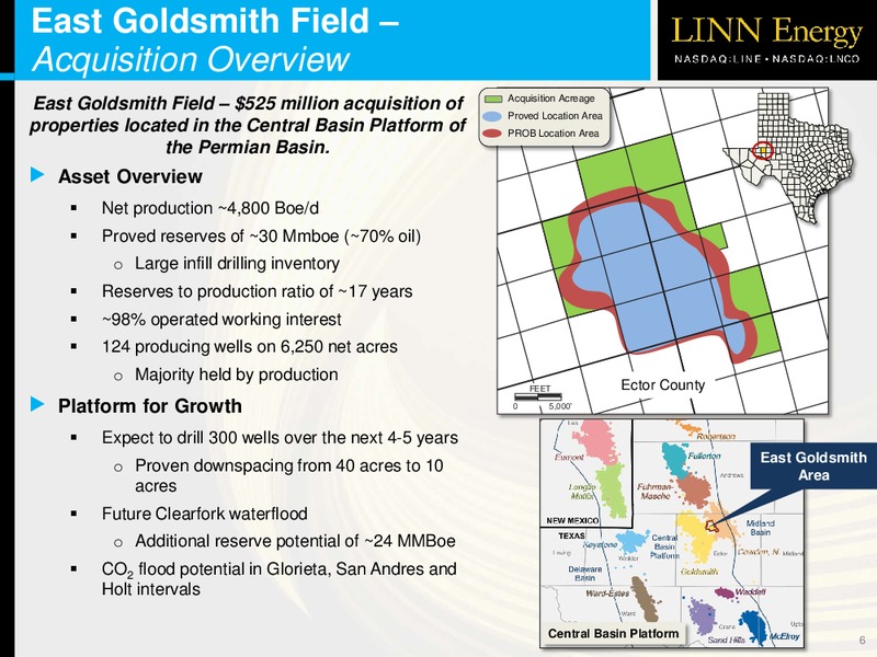 IPAA OGIS CONFERENCE – Linn Energy, Llc – slide 5