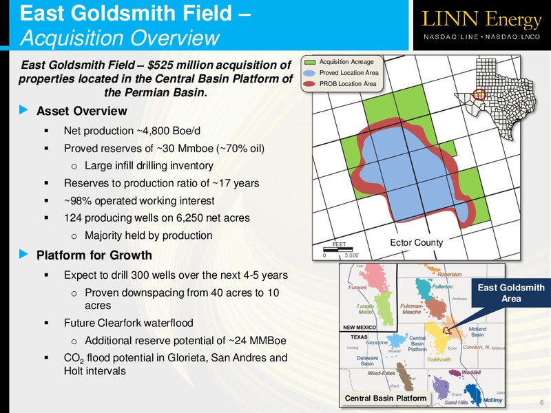 DEUTSCHE BANK LEVERAGED FINANCE CONFERENCE – Linn Energy, Llc – slide 5
