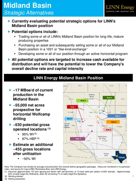 Investor Presentation – Linn Energy, Llc – slide 3