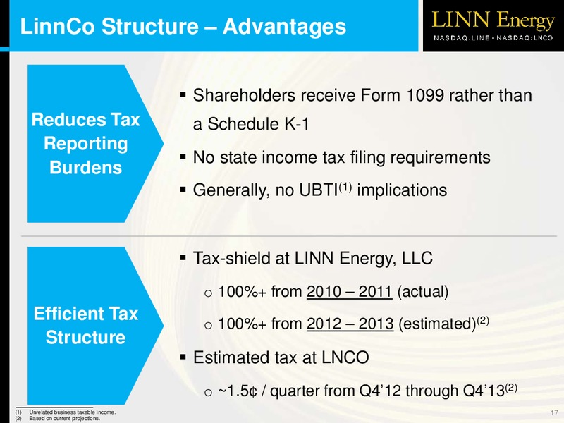 OVERVIEW – Linn Energy, Llc – slide 16