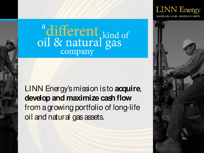 OVERVIEW – Linn Energy, Llc – slide 29