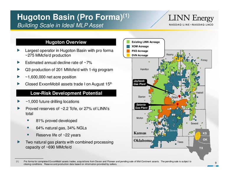 WELLS FARGO PRESENTATION – Linn Energy, Llc – slide 8