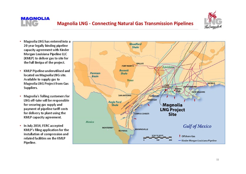 Shareholder Presentations – LNG Limited – slide 11