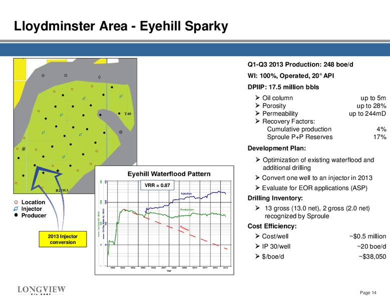 Investor Presentation – Longview Oil Corp – slide 14