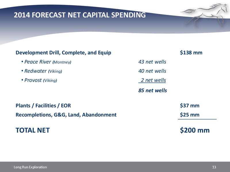 Investor Presentation – Long Run Exploration Ltd. – slide 13