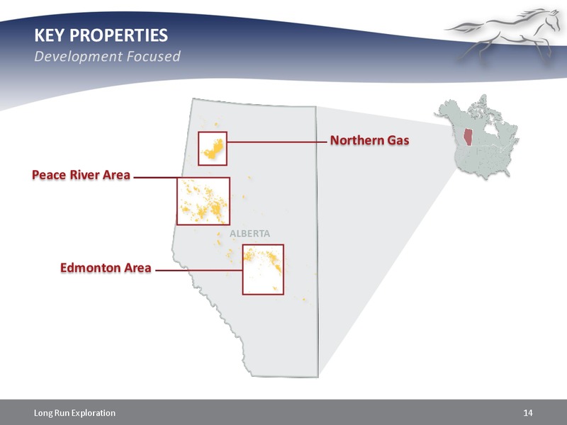 Investor Presentation – Long Run Exploration Ltd. – slide 14