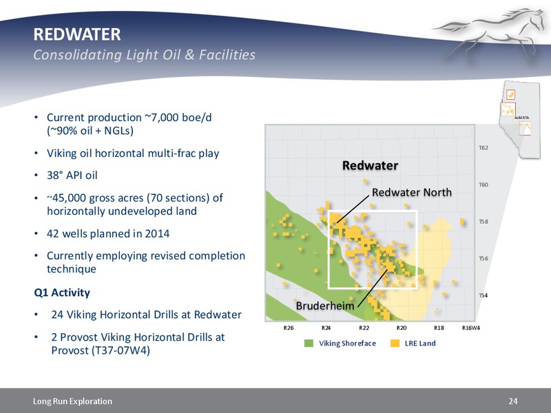 INVESTOR UPDATE – Long Run Exploration Ltd. – slide 24